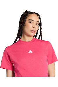 adidas camiseta manga corta mujer Camiseta Essentials Cotton 3 bandas vista detalle