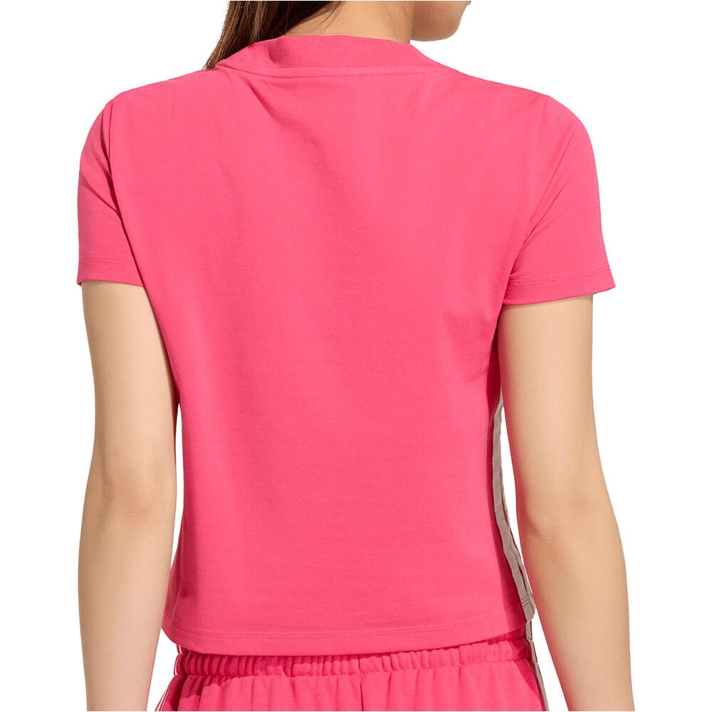 adidas camiseta manga corta mujer Camiseta Essentials Slim Baby 3S vista trasera