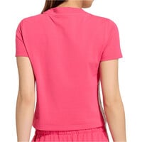 adidas camiseta manga corta mujer Camiseta Essentials Slim Baby 3S vista trasera