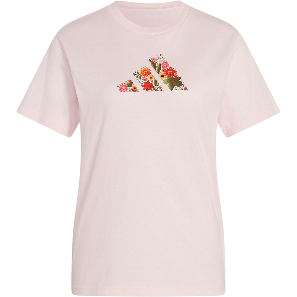 adidas camiseta manga corta mujer CAMISETA ESTAMPADA FLORAL REGULAR 03
