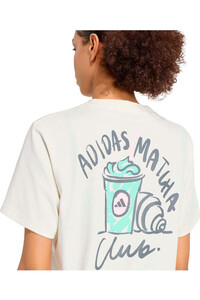 adidas camiseta manga corta mujer CAMISETA ESTAMPADA FOOD LOOSE 03