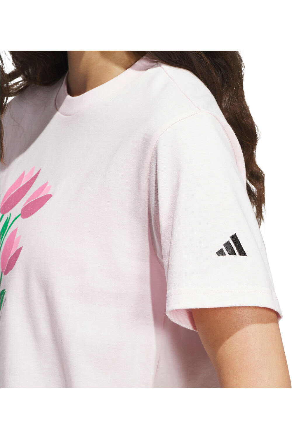 adidas camiseta manga corta mujer CAMISETA FLORAL BLOOM YOUR OWN PACE 03