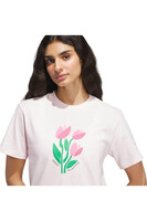 adidas camiseta manga corta mujer CAMISETA FLORAL BLOOM YOUR OWN PACE vista detalle