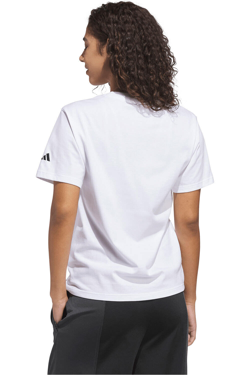 adidas camiseta manga corta mujer CAMISETA FLORAL BLOOM YOUR OWN PACE vista trasera