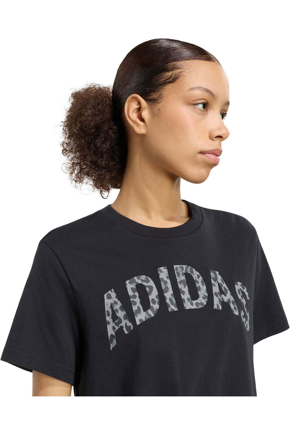 adidas camiseta manga corta mujer Camiseta Grfica Estampado Animal vista detalle