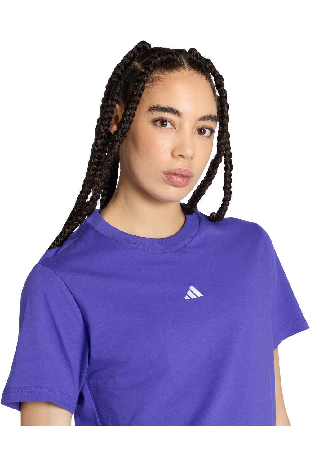 adidas camiseta manga corta mujer Camiseta LOGO pequeo Essentials vista detalle
