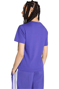 adidas camiseta manga corta mujer Camiseta LOGO pequeo Essentials vista trasera