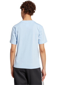 adidas camiseta manga corta mujer Camiseta logo pequeo Essentials vista trasera
