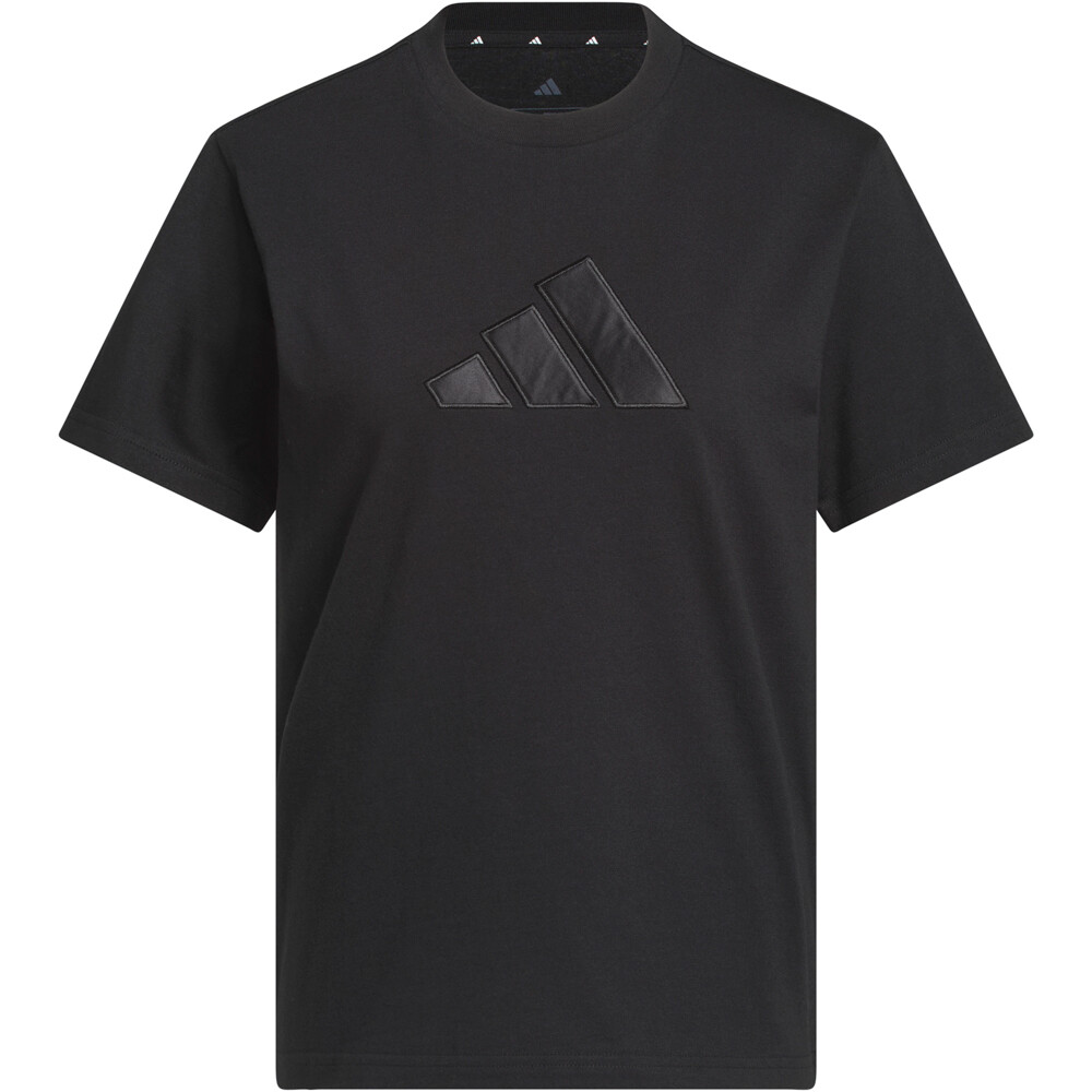 adidas camiseta manga corta mujer CAMISETA SATIN-FILLED LOGO GRAPHIC 03