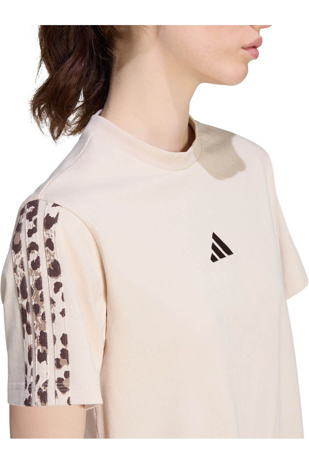 adidas camiseta manga corta mujer Camiseta Seasonal Ess Estampado Animal 3S 03