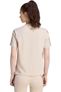 adidas camiseta manga corta mujer Camiseta Seasonal Ess Estampado Animal 3S vista trasera