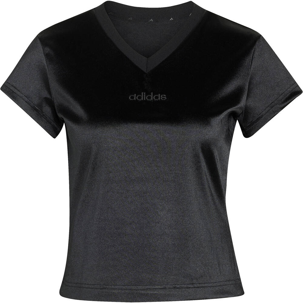 adidas camiseta manga corta mujer Camiseta Seasonal Essentials de raso 04