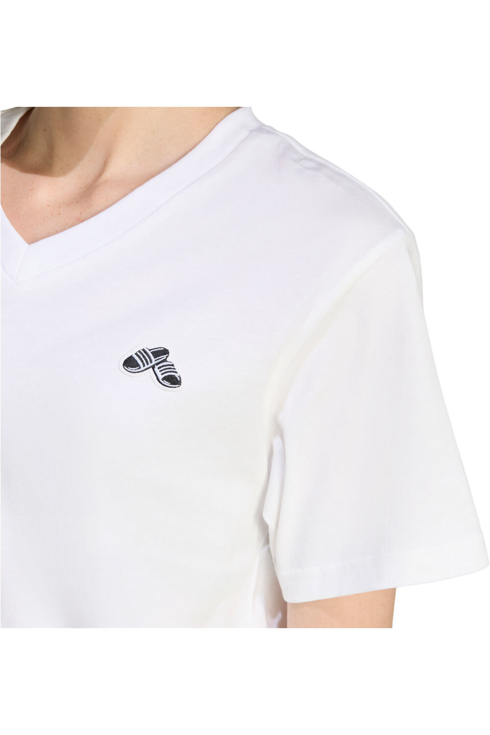 adidas camiseta manga corta mujer CUELLO DE PICO ESTAMPADA SUMMER SLIDE 03