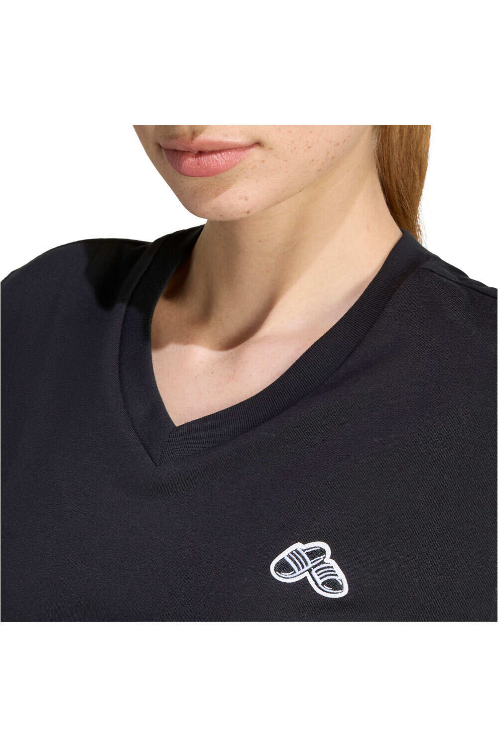 adidas camiseta manga corta mujer CUELLO DE PICO ESTAMPADA SUMMER SLIDE 03