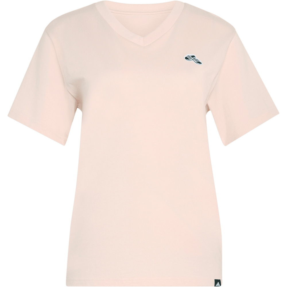 adidas camiseta manga corta mujer CUELLO DE PICO ESTAMPADA SUMMER SLIDE 04