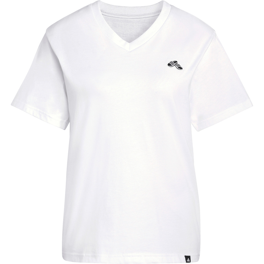 adidas camiseta manga corta mujer CUELLO DE PICO ESTAMPADA SUMMER SLIDE 04