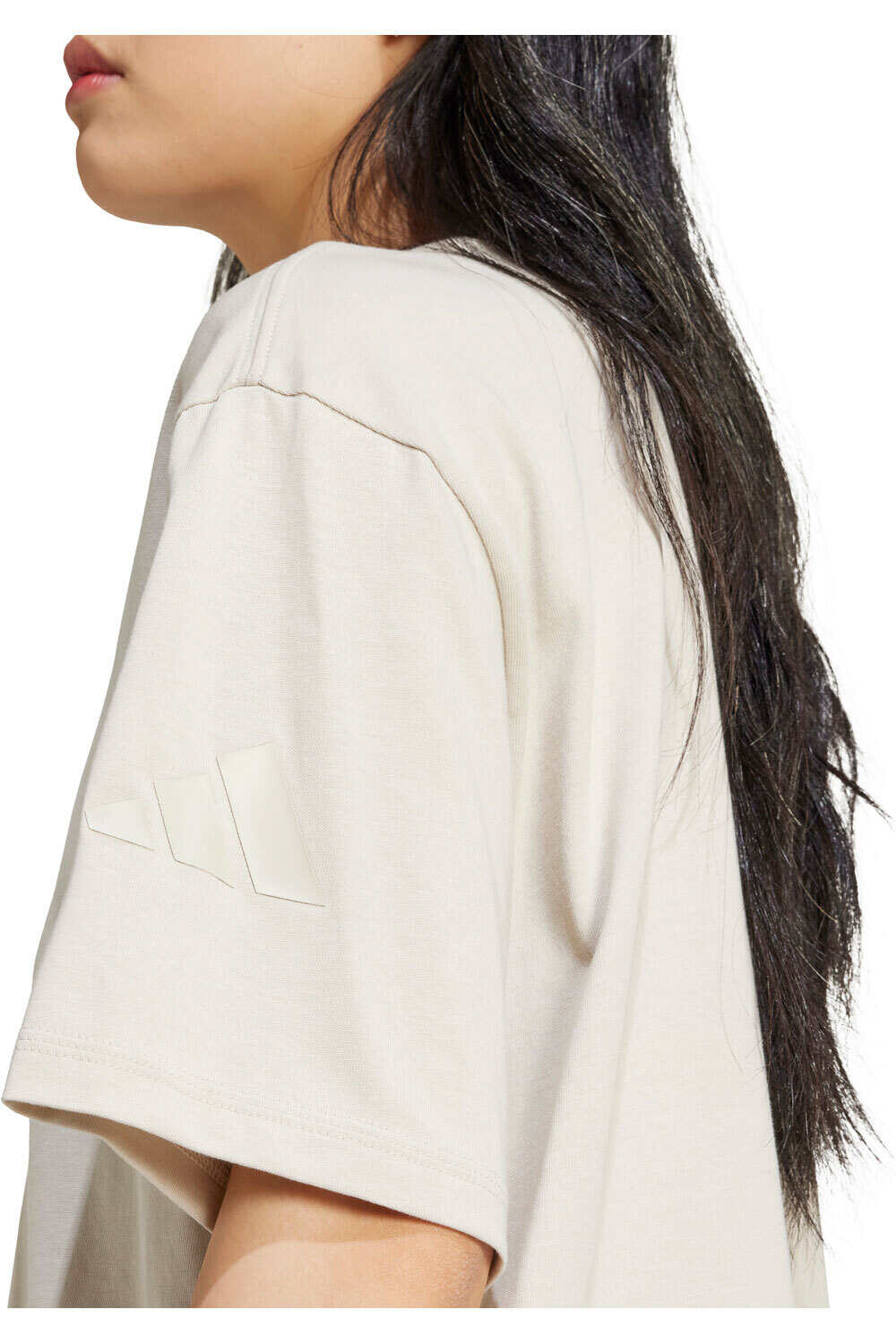 adidas camiseta manga corta mujer ESSENTIALS CONTEMPORARY LOGO BOYFRIEN 04