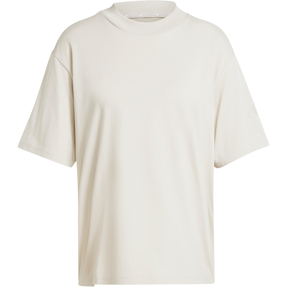 adidas camiseta manga corta mujer ESSENTIALS CONTEMPORARY LOGO BOYFRIEN 05