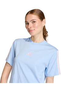 adidas camiseta manga corta mujer ESSENTIALS COTTON vista detalle