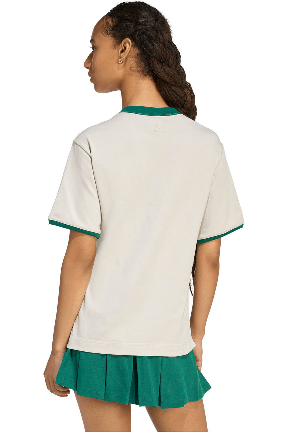 adidas camiseta manga corta mujer ESSENTIALS vista trasera