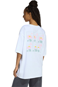 adidas camiseta manga corta mujer ESTAMPADA HOLGADA SOFT SIDE vista trasera