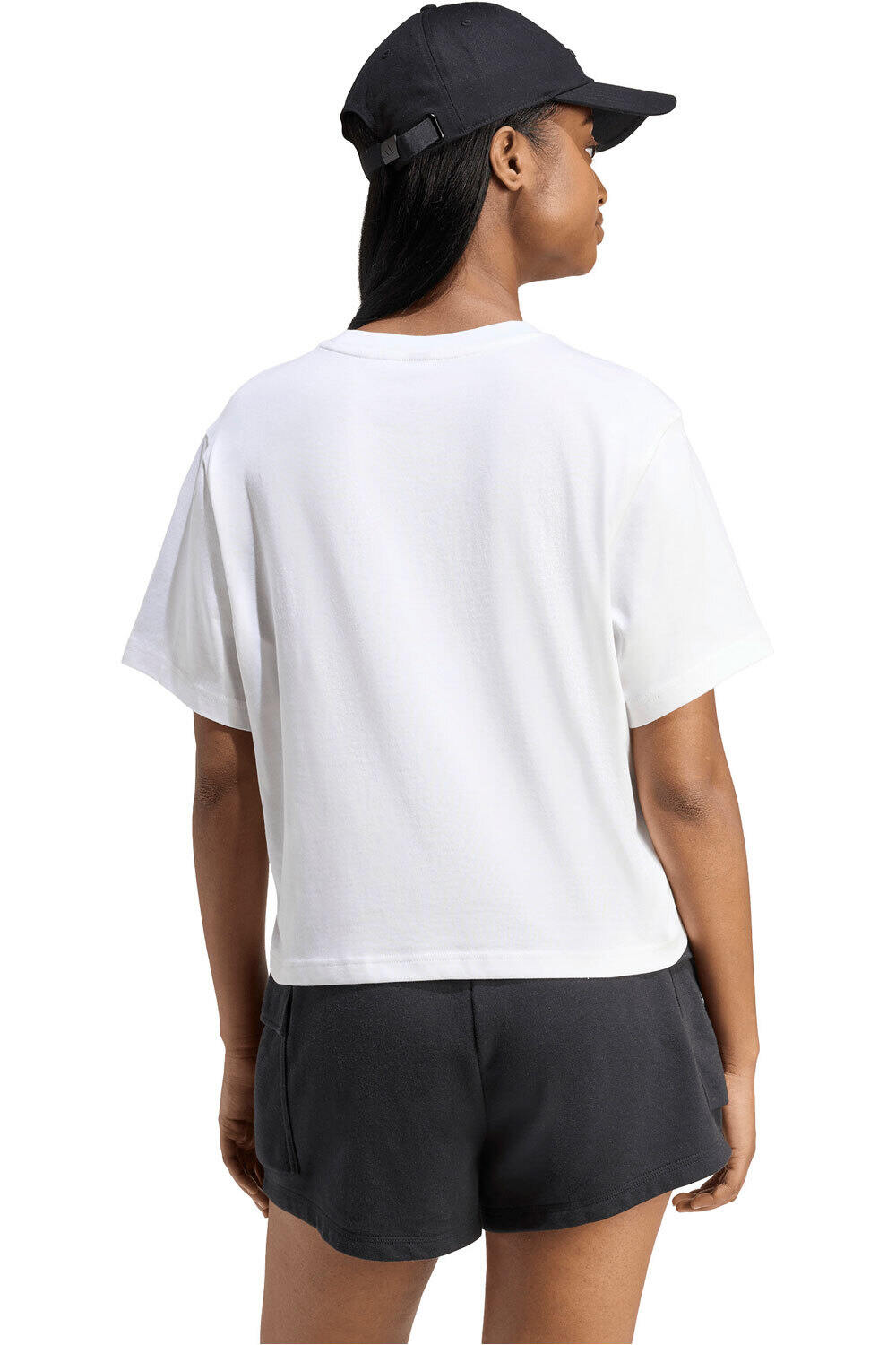 adidas camiseta manga corta mujer ESTAMPADA HOUSE OF TIRO COMMUNITY vista trasera