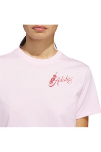 adidas camiseta manga corta mujer ESTAMPADA MIND BODY & SPIRIT vista detalle