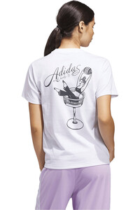 adidas camiseta manga corta mujer ESTAMPADA MIND BODY & SPIRIT vista trasera