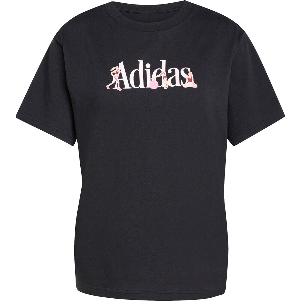 adidas camiseta manga corta mujer ESTAMPADA SOFT SPORTS 04