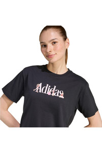 adidas camiseta manga corta mujer ESTAMPADA SOFT SPORTS vista detalle