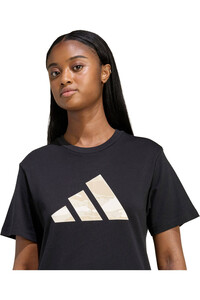 adidas camiseta manga corta mujer ESTAMPADO DE CAMUFLAJE vista detalle