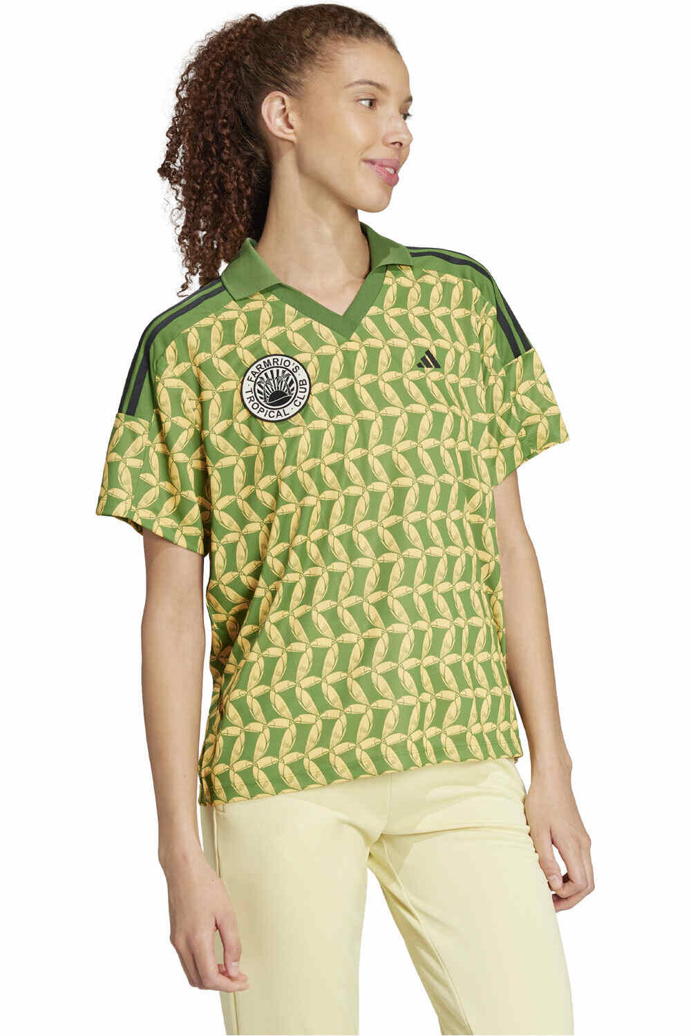 adidas camiseta manga corta mujer FARM TIRO TEE vista detalle