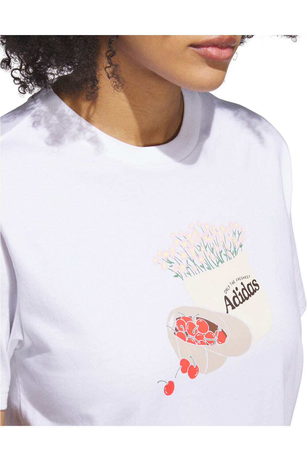 adidas camiseta manga corta mujer FARMERS MARKET GRAPHIC 03