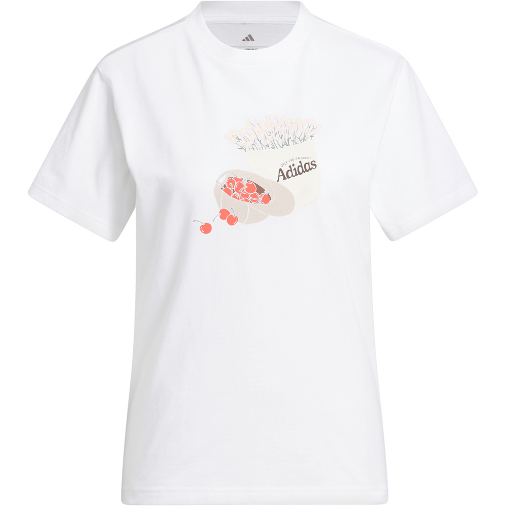 adidas camiseta manga corta mujer FARMERS MARKET GRAPHIC 05