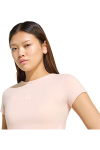 adidas camiseta manga corta mujer FUTURE ICONS 3 STRIPES vista detalle