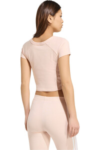 adidas camiseta manga corta mujer FUTURE ICONS 3 STRIPES vista trasera