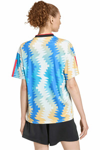 adidas camiseta manga corta mujer HOUSE OF TIRO X COMMON GOAL vista trasera