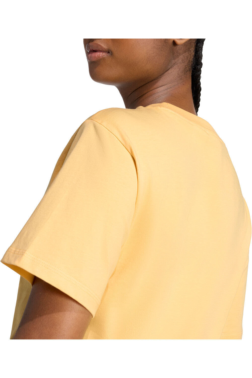 adidas camiseta manga corta mujer LOGOTIPO PEQUEO ESSENTIALS vista detalle