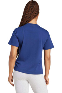 adidas camiseta manga corta mujer LOGOTIPO PEQUEO ESSENTIALS vista trasera