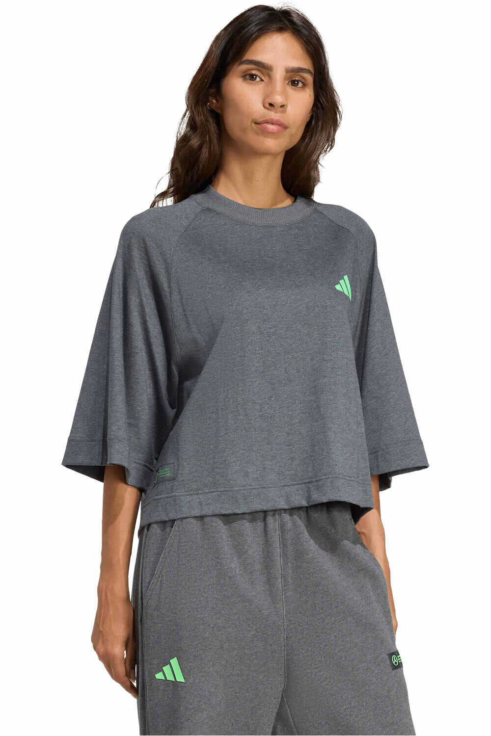 adidas camiseta manga corta mujer MERCEDES - AMG PETRONAS F1 vista detalle