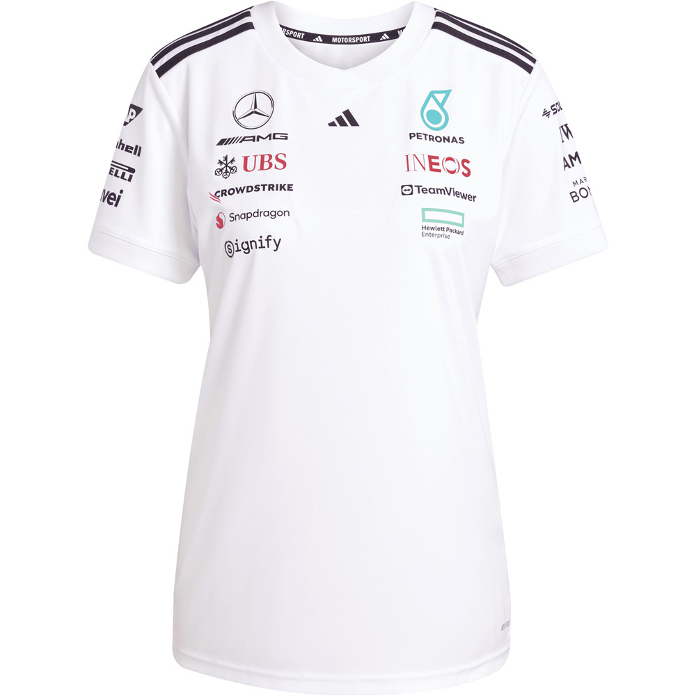 adidas camiseta manga corta mujer MERCEDES AMG PETRONAS F1 TEAM 05