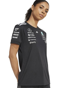 adidas camiseta manga corta mujer MERCEDES AMG PETRONAS F1 TEAM vista detalle