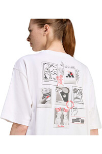 adidas camiseta manga corta mujer MINI EMBROIDERY vista detalle