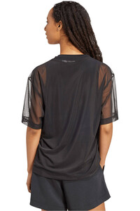 adidas camiseta manga corta mujer SOFT LUX vista trasera