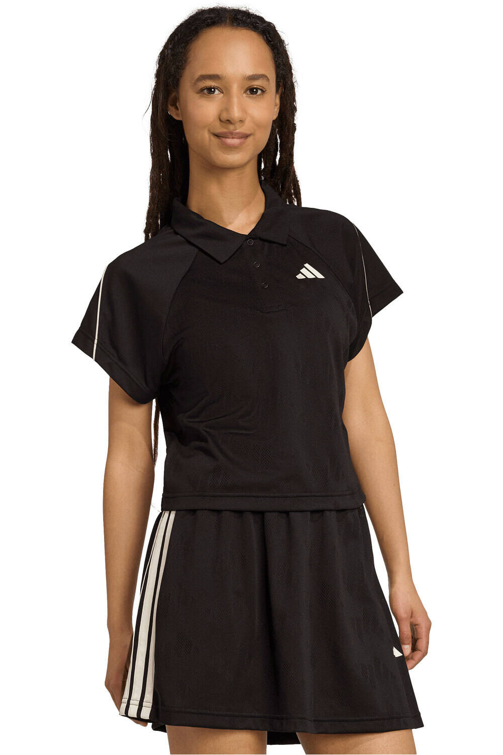 adidas camiseta manga corta mujer STADIUM vista detalle