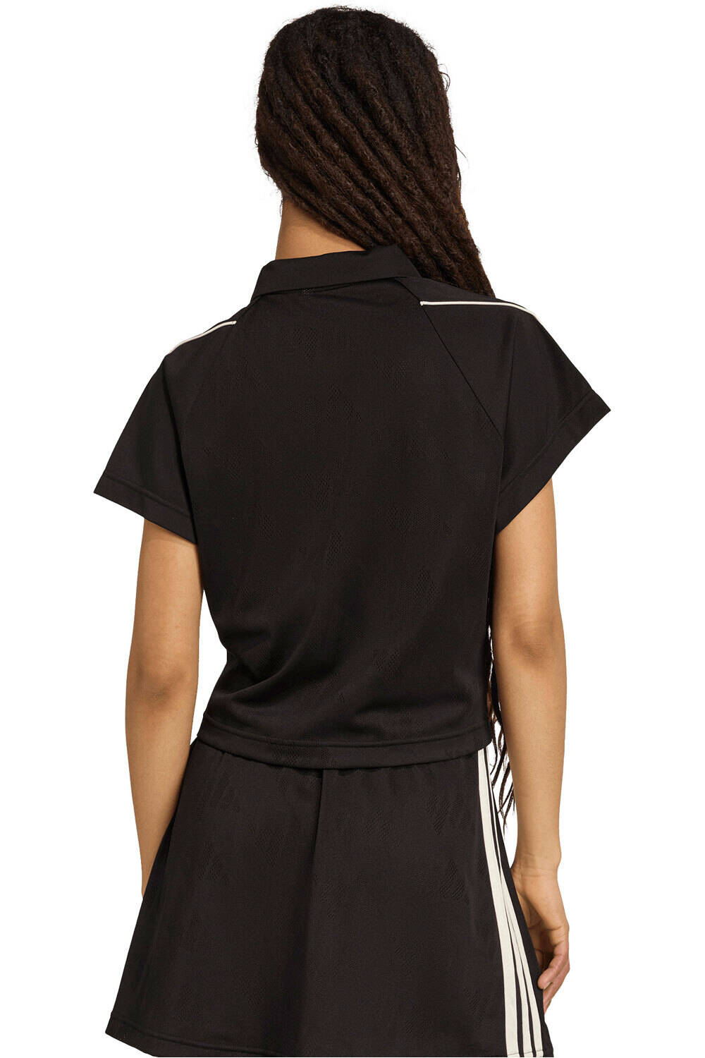 adidas camiseta manga corta mujer STADIUM vista trasera