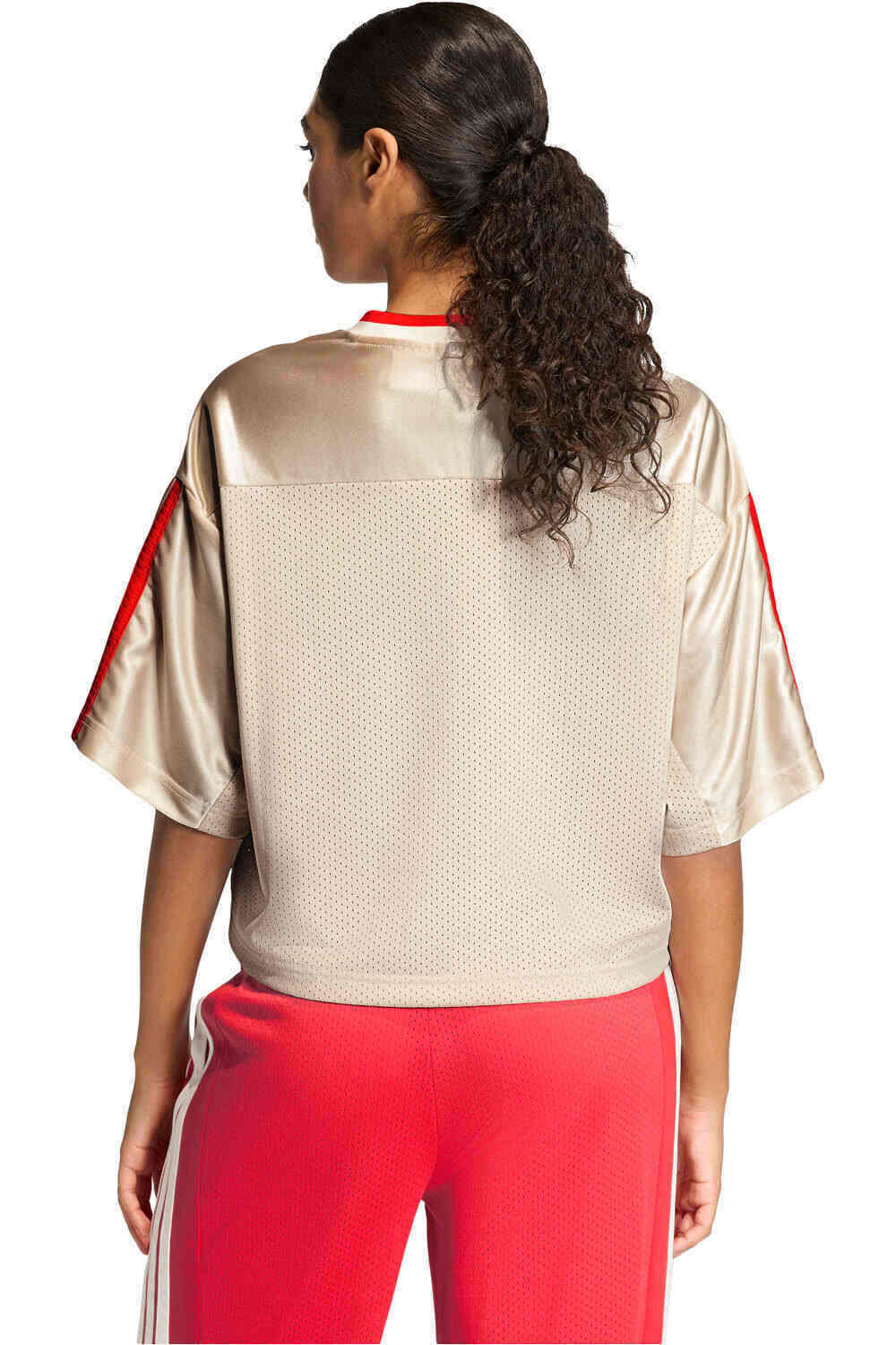 adidas camiseta manga corta mujer STADIUM vista trasera