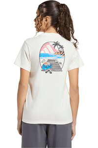 adidas camiseta manga corta mujer SUMMER SLIDE 2 GRAPHIC vista trasera