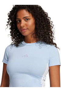 adidas camiseta manga corta mujer W 3S SJ BABY T vista detalle