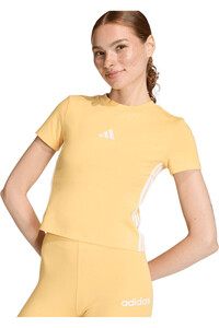 adidas camiseta manga corta mujer W 3S SJ BABY T vista detalle